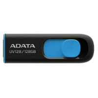 Флеш пам'ять USB 32 Gb ADATA UV128 black-blue USB 3.0