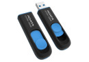 Флеш пам'ять USB 32 Gb ADATA UV128 black-blue USB 3.0 - зображення 2
