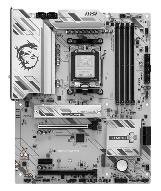 Мат. плата AM5 MSI B850 GAMING PLUS WIFI6E - зображення 2