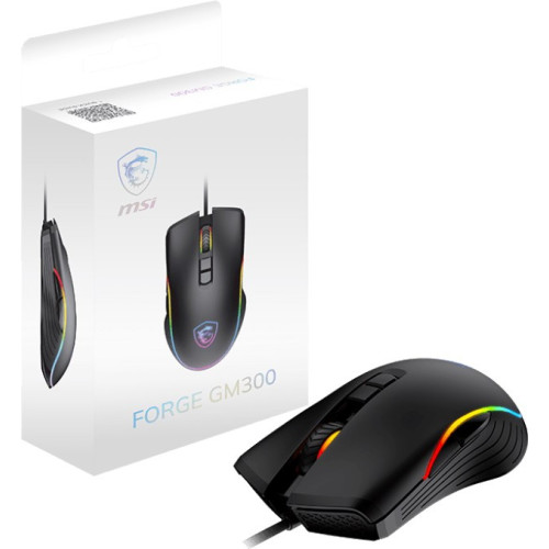 Мишка MSI Forge GM300 Black - зображення 8