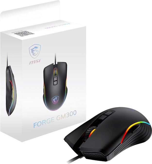 Мишка MSI Forge GM300 Black - зображення 8