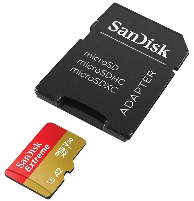 MicroSDXC 128 Gb SANDISK Extreme UHS-I U3 class 10 - зображення 2