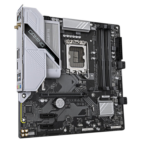Мат. плата 1700 Gigabyte B760M GAMING PLUS WIFI DDR4 - зображення 3