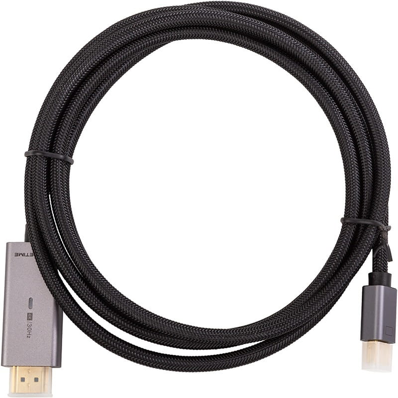 Кабель mini DisplayPort to HDMI, 4K @ 30 Гц, 1.8m, Cabletime CD46K (CA914586) - зображення 1