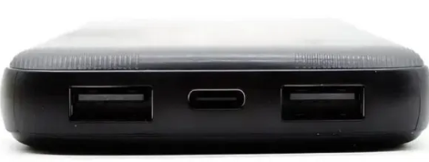 Батарея POWER BANK AWEI P20K 10000mAh, 12W, Black - зображення 3