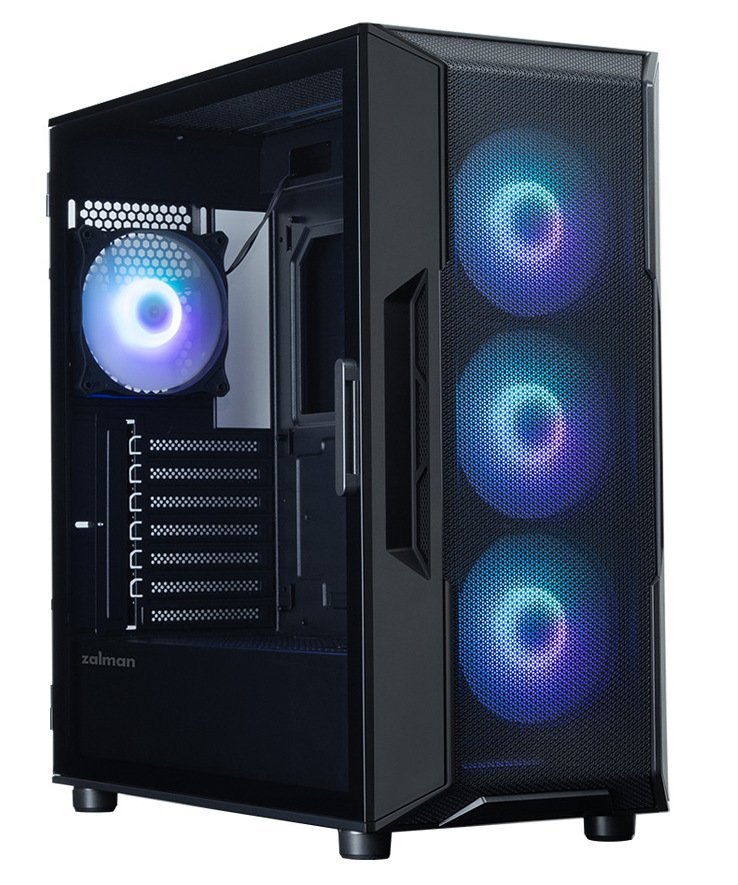 Корпус ZALMAN i3 NEO ARGB V2 Black - зображення 1