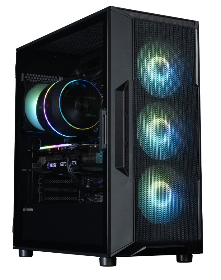 Корпус ZALMAN i3 NEO ARGB V2 Black - зображення 3