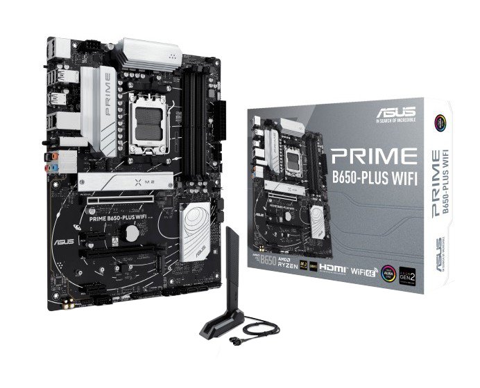 Мат. плата AM5 Asus PRIME B650-PLUS WIFI - зображення 1