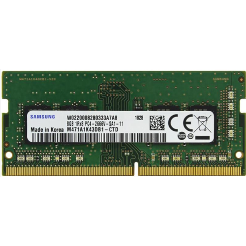 SAMSUNG DDR4-2666 8GBx3枚合計24GB 動作確認済み Пам'ять DDR4-2666 8 Gb Samsung 2666MHz SoDIMM – купити у Львові