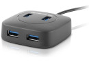 Концентратор USB 3.0 REAL-EL HQ-187 black 4 порти - зображення 2