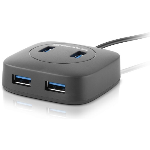 Концентратор USB 3.0 REAL-EL HQ-187 black 4 порти - зображення 2