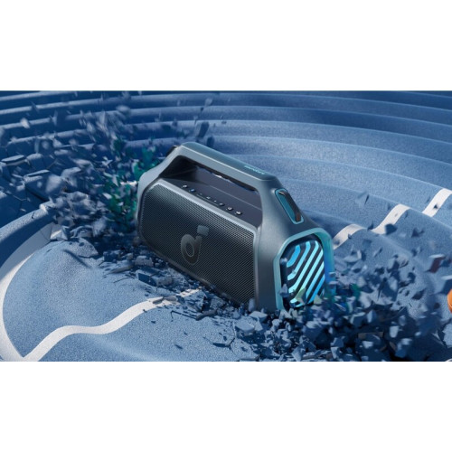 Колонка портативна SoundCore Boom 2 Plus Blue - зображення 4