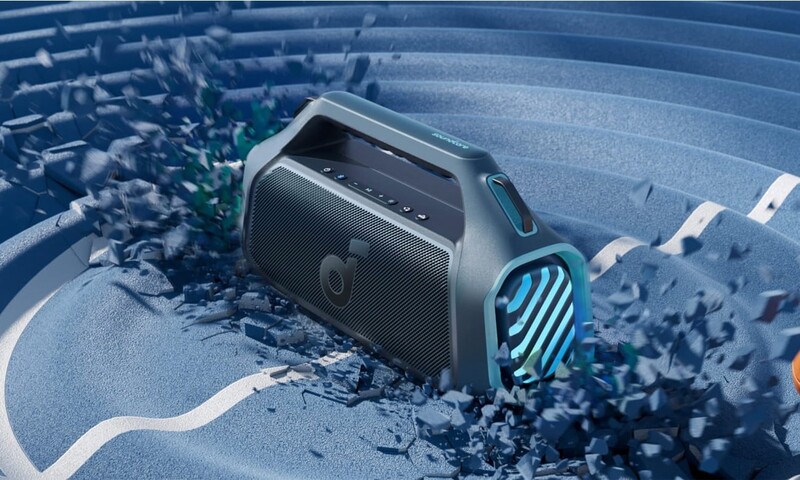 Колонка портативна SoundCore Boom 2 Plus Blue - зображення 4
