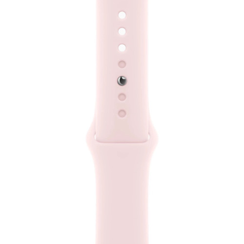 Смарт годинник Apple Watch Series 9 GPS, 45mm Pink Aluminum Case with Light Pink Sport Band S\/M - зображення 3