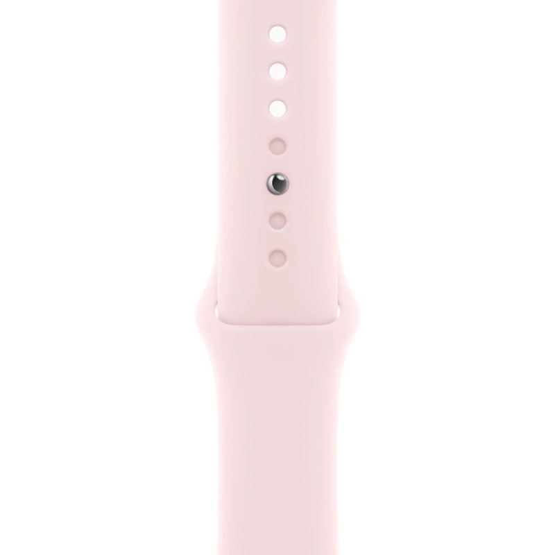 Смарт годинник Apple Watch Series 9 GPS, 45mm Pink Aluminum Case with Light Pink Sport Band S\/M - зображення 3