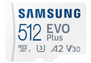 MicroSDXC 512 Gb Samsung EVO Plus 2024 UHS-I, U3, V30, A2 - зображення 1