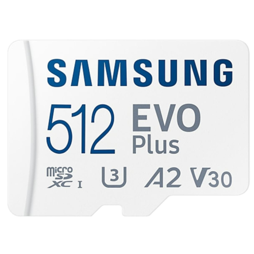 MicroSDXC 512 Gb Samsung EVO Plus 2024 UHS-I, U3, V30, A2 - зображення 1