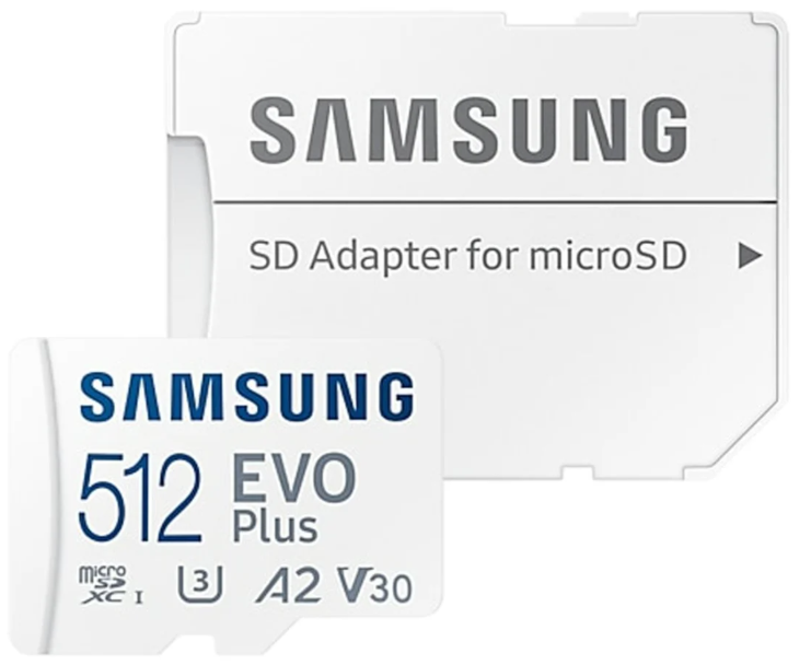 MicroSDXC 512 Gb Samsung EVO Plus 2024 UHS-I, U3, V30, A2 - зображення 3