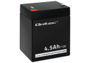 Акумуляторна батарея Qoltec AGM 12V 4.5Ah LongLife (53033) - зображення 1