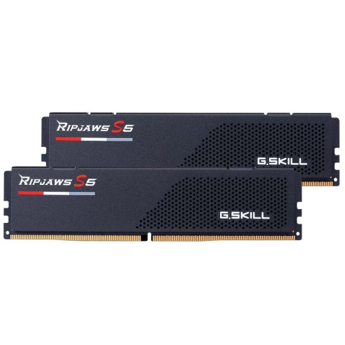 Пам'ять DDR5 RAM_32Gb (2x16Gb) 6000Mhz G.Skill Ripjaws S5 Black (F5-6000J3636F16GX2-RS5K) - зображення 1