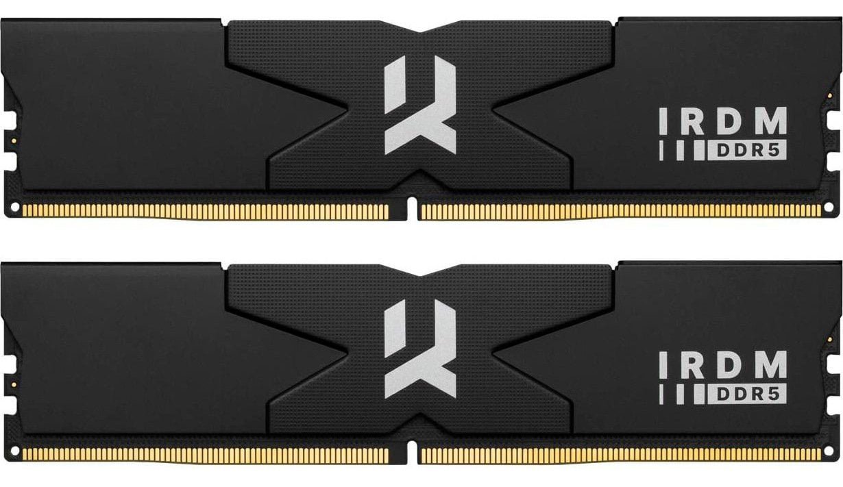 Пам'ять DDR5 RAM_32Gb (2x16Gb) 5600Mhz Goodram IRDM Black (IR-5600D564L36S\/32GDC) - зображення 1