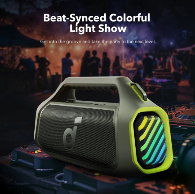 Колонка портативна SoundCore Boom 2 Plus Green - зображення 2