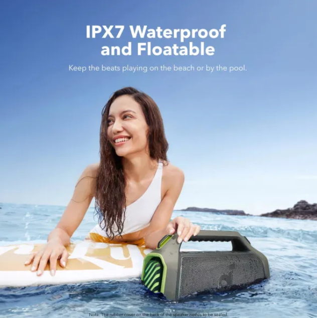 Колонка портативна SoundCore Boom 2 Plus Green - зображення 4