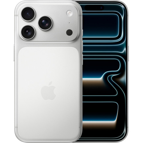 Смартфон Apple iPhone 17 Pro 256GB eSIM Silver - зображення 1