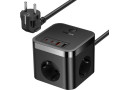 Мережевий фільтр Baseus PowerCombo Cube Power Strip 30W (E00066400117-00) - зображення 1
