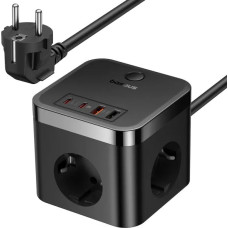 Мережевий фільтр Baseus PowerCombo Cube Power Strip 30W (E00066400117-00)