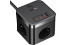 Мережевий фільтр Baseus PowerCombo Cube Power Strip 30W (E00066400117-00) - зображення 2