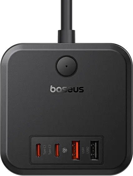 Мережевий фільтр Baseus PowerCombo Cube Power Strip 30W (E00066400117-00) - зображення 3