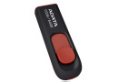 Флеш пам'ять USB 64 Gb ADATA C008 black+red  USB2.0 - зображення 2