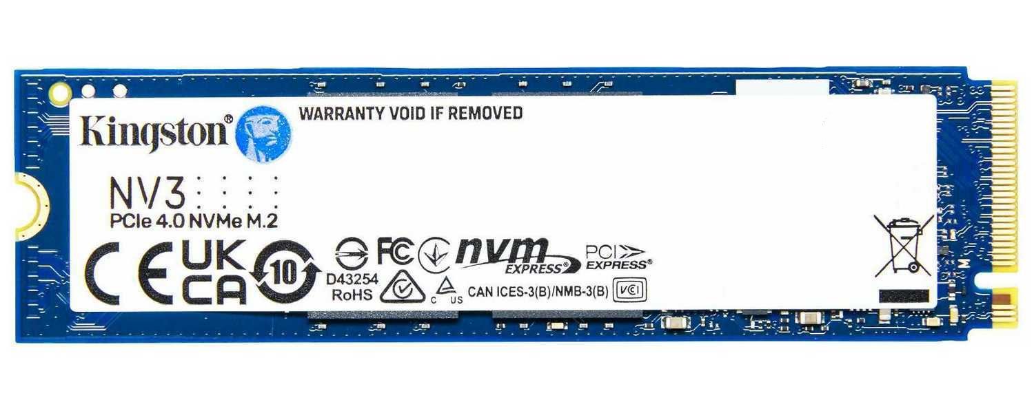 Накопичувач SSD NVMe M.2 4TB Kingston NV3 (SNV3S\/4000G) - зображення 1