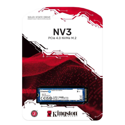 Накопичувач SSD NVMe M.2 4TB Kingston NV3 (SNV3S\/4000G) - зображення 3