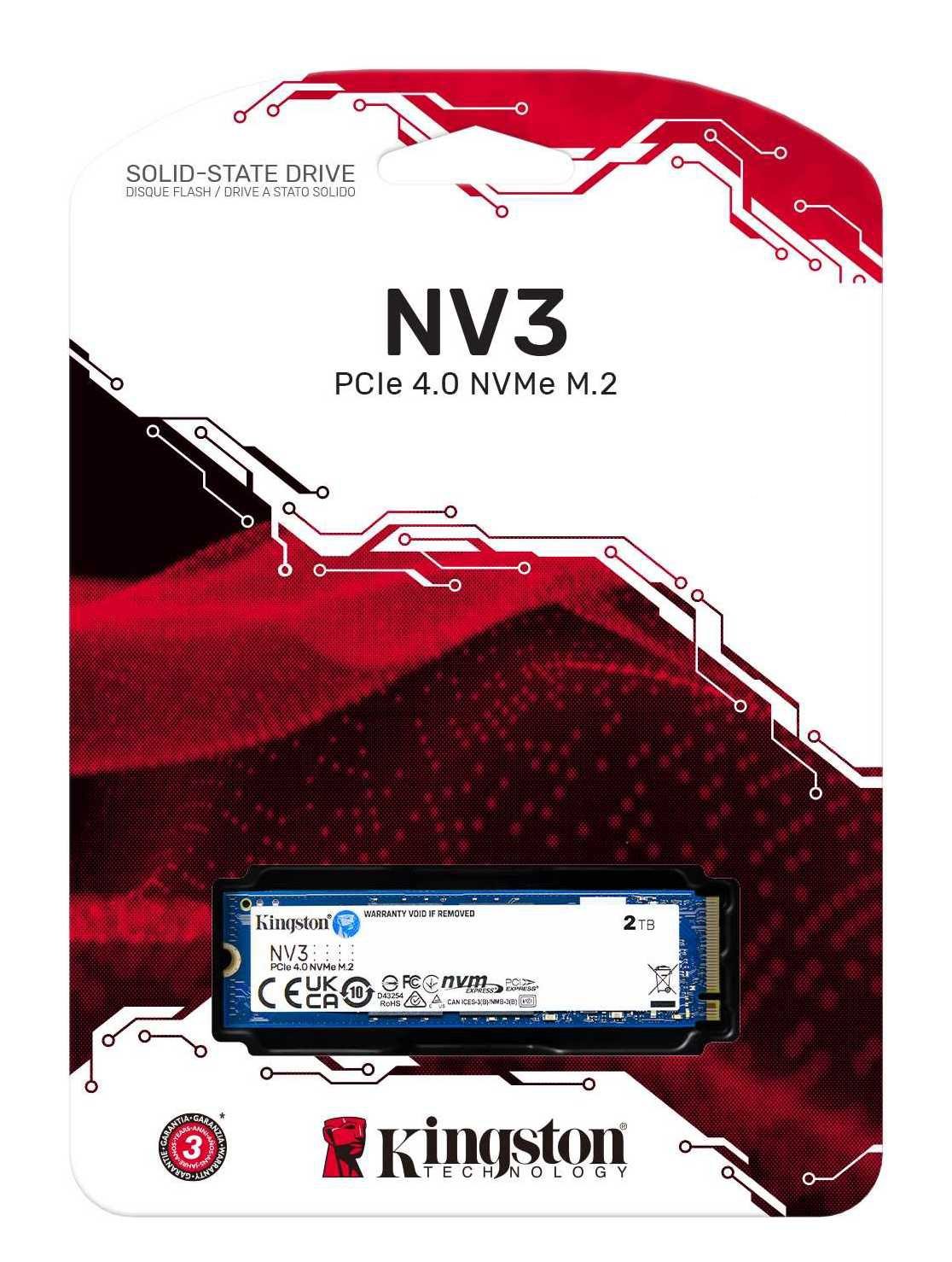 Накопичувач SSD NVMe M.2 4TB Kingston NV3 (SNV3S\/4000G) - зображення 3