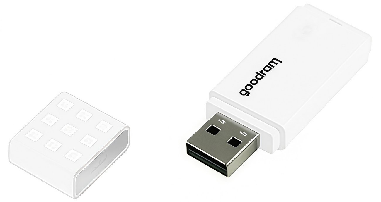 Флеш пам'ять USB 16Gb Goodram UME2 White USB 2.0 - зображення 2