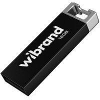 Флеш пам'ять USB 16Gb Wibrand Chameleon Black USB 2.0