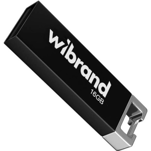 Флеш пам'ять USB 16Gb Wibrand Chameleon Black USB 2.0 - зображення 2