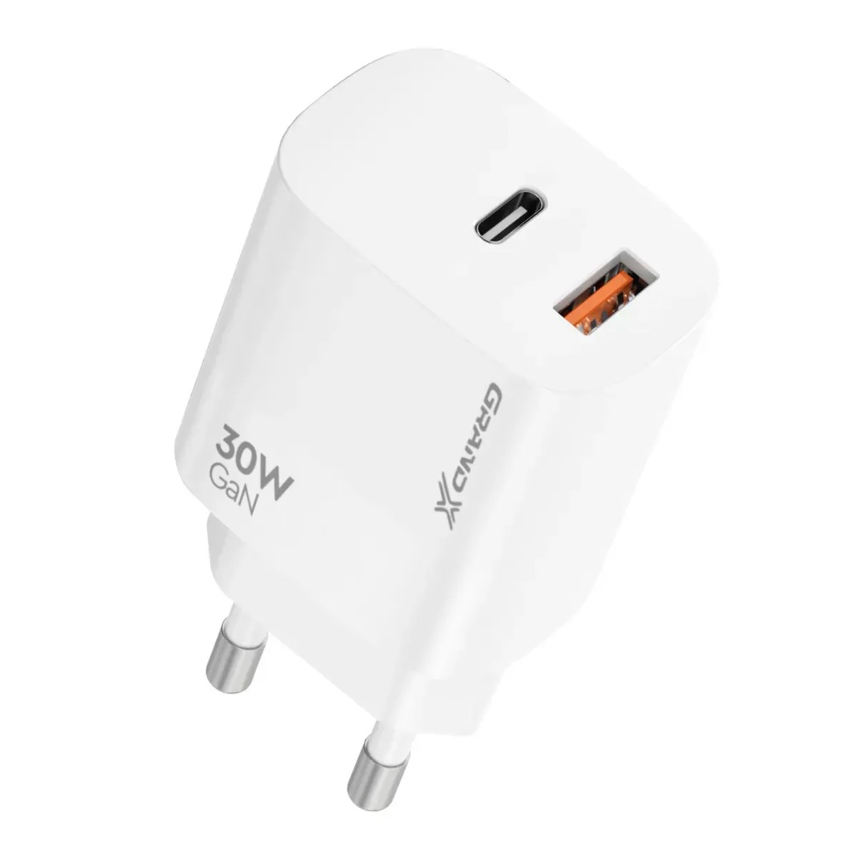 Зарядний пристрій Grand-X CH-360W GaN 30W PD 3.0 - зображення 3