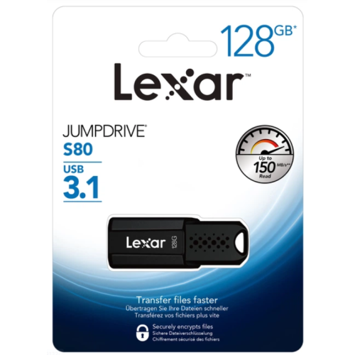 Флеш пам'ять USB 128Gb Lexar JumpDrive S80 - зображення 4