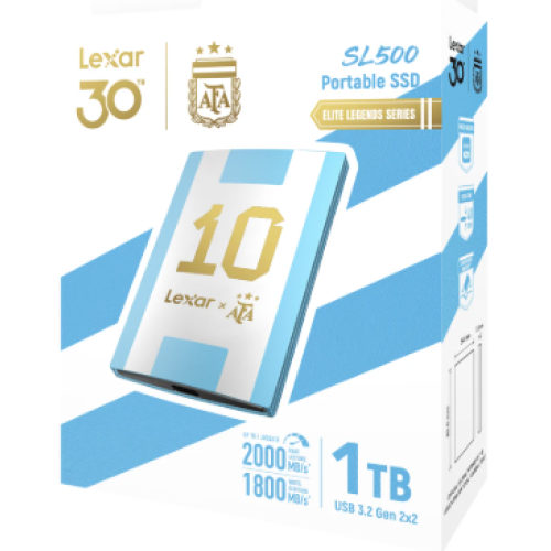 Зовнішній накопичувач SSD 1TB Lexar SL500 AFA (LSL500X001T-RNXNG) - зображення 5