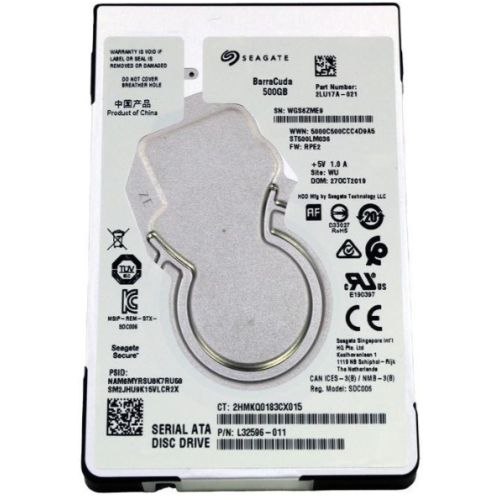 Жорсткий диск HDD Seagate 2.5 500GB ST500LM036 - зображення 1