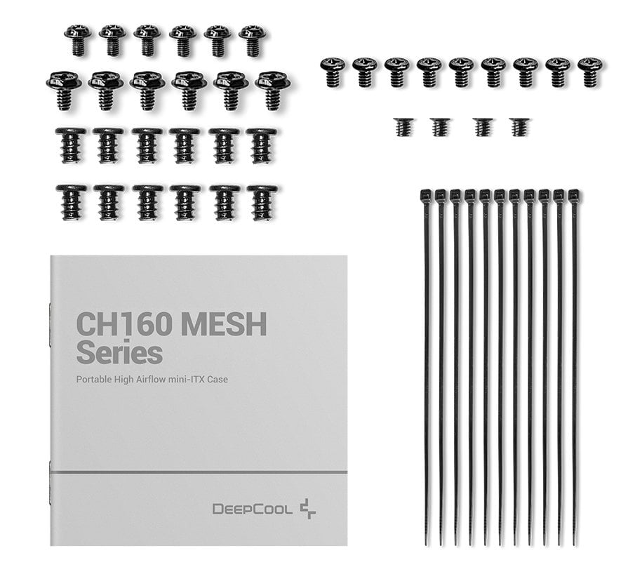Корпус Deepcool CH160 Mesh Black, без БЖ - зображення 11