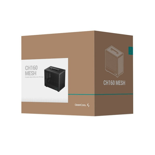 Корпус Deepcool CH160 Mesh Black, без БЖ - зображення 12