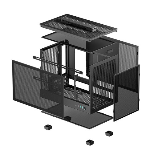Корпус Deepcool CH160 Mesh Black, без БЖ - зображення 10