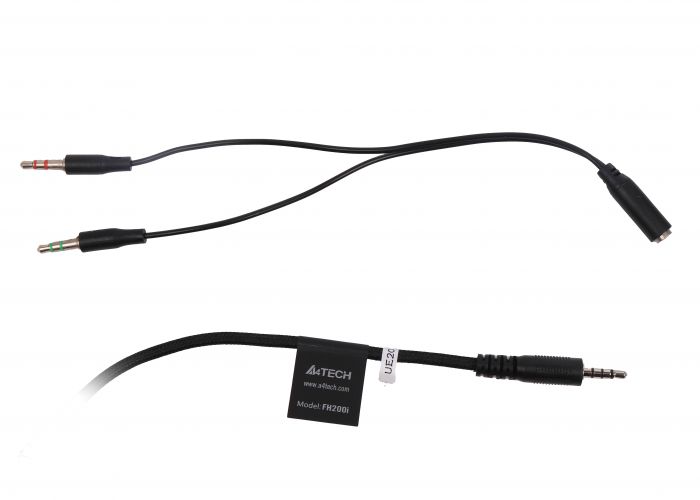 Гарнітура A4-Tech FH200i Grey - зображення 4