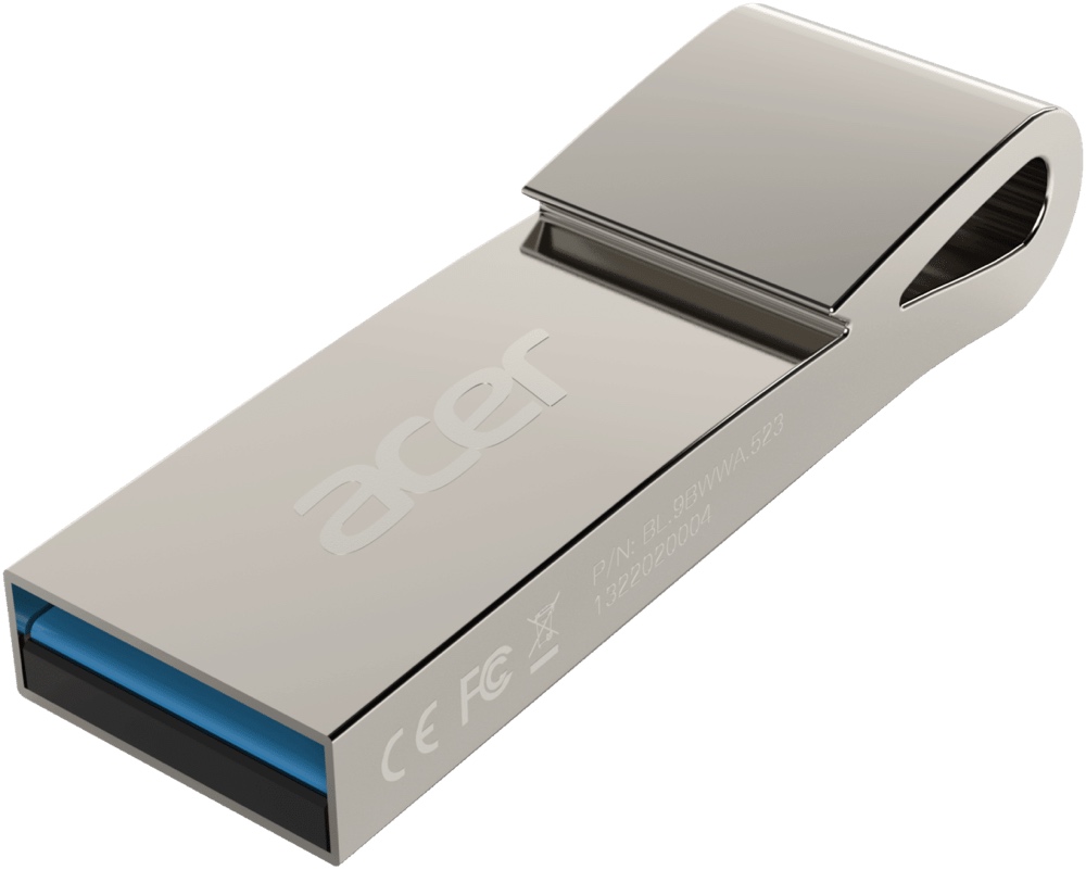 Флеш пам'ять USB 32 Gb Acer UF200 Metal Silver USB 2.0 - зображення 1