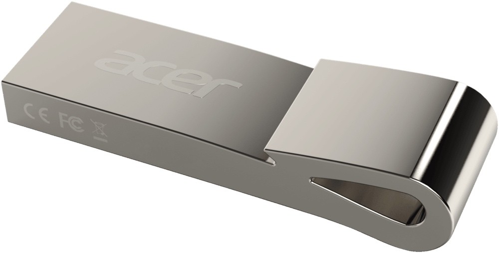 Флеш пам'ять USB 32 Gb Acer UF200 Metal Silver USB 2.0 - зображення 3