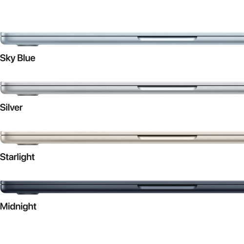 Ноутбук Apple MacBook Air 15 M5 A3448 Sky Blue (MDVQ4UA\/A) - зображення 4